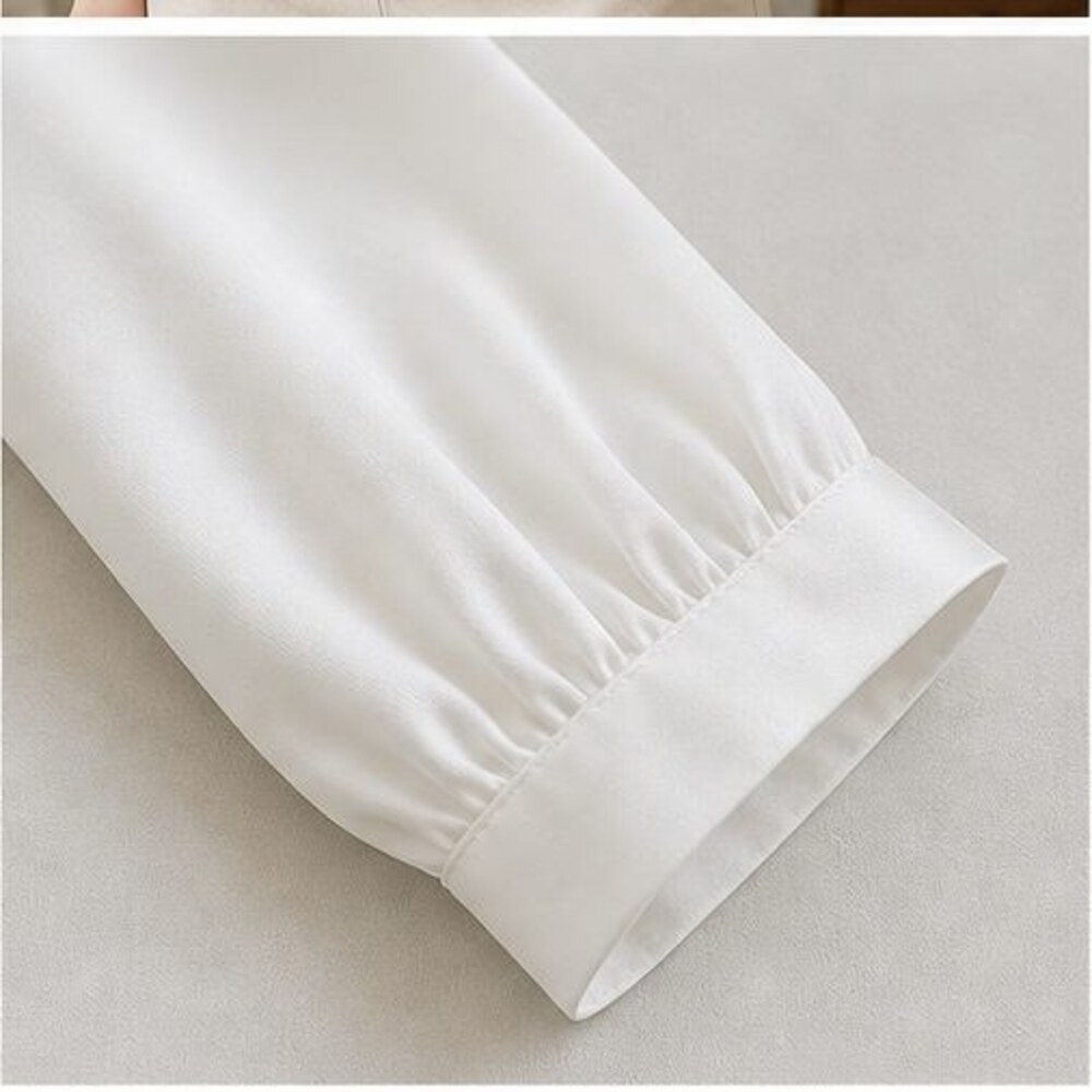 White Ruffle Blouse - Picture 5 of 6